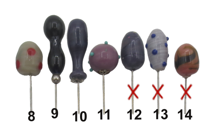 Hand Blown Glass Divider