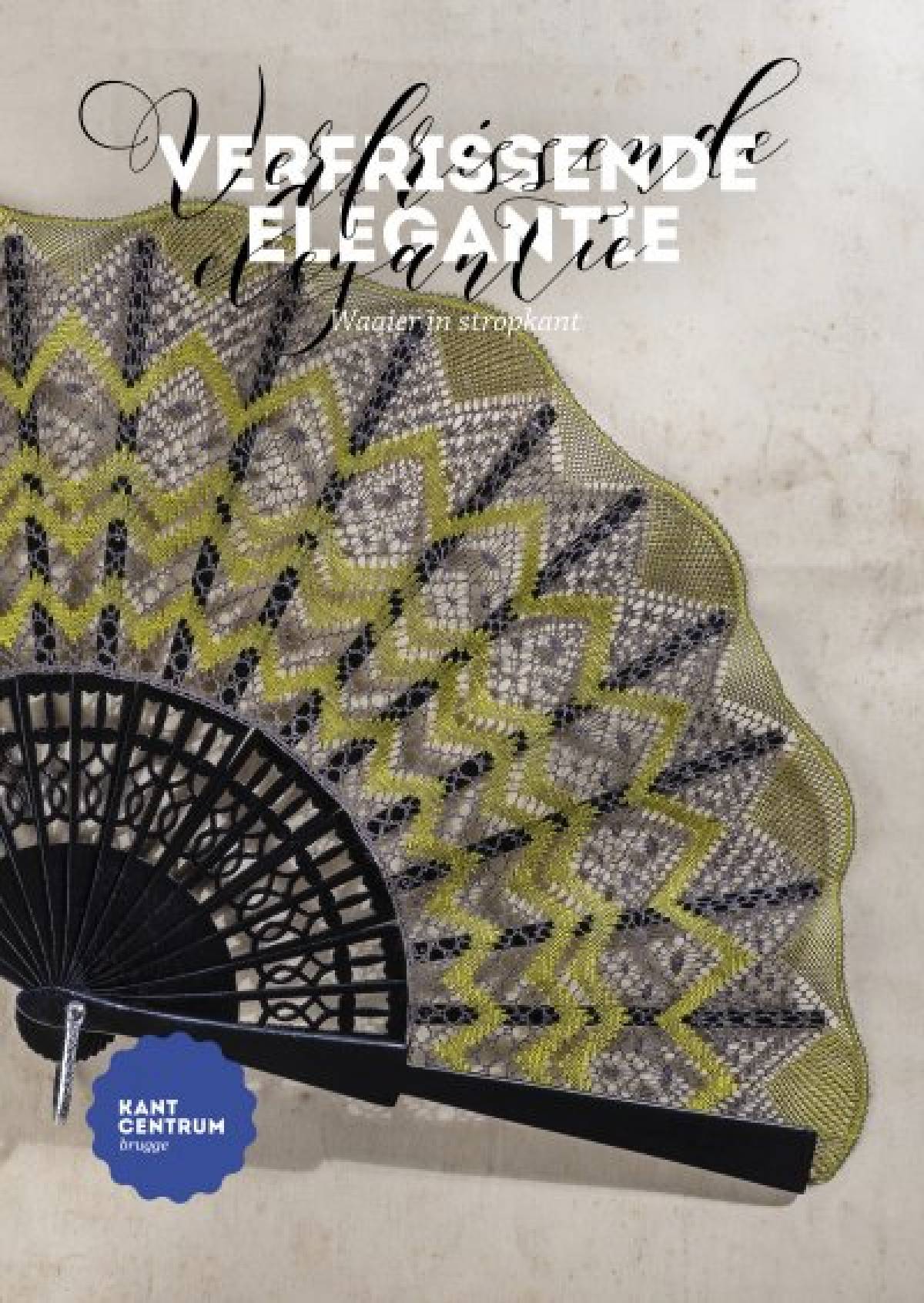 Éventail en dentelle Torchon