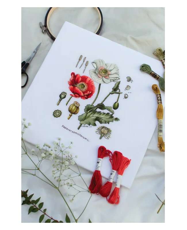 Le grand livre des fleurs brodées