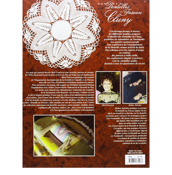 Dentelle aux fuseaux CLUNY