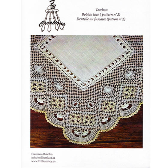 Bobbin lace pattern N°2