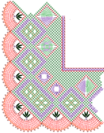 Bobbin Lace Pattern N°2