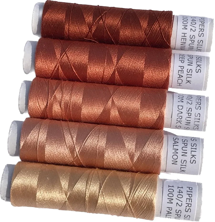 Paquet de soie filée140/2