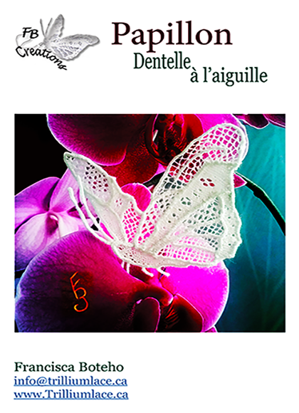 Dentelle à l’aiguille -Petit papillon