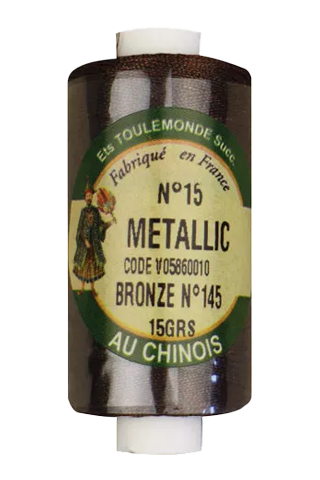 Fil dentelle métallisé 