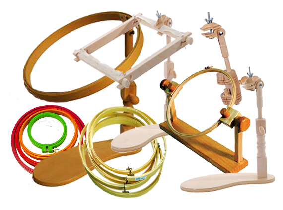 Cerceaux de broderie