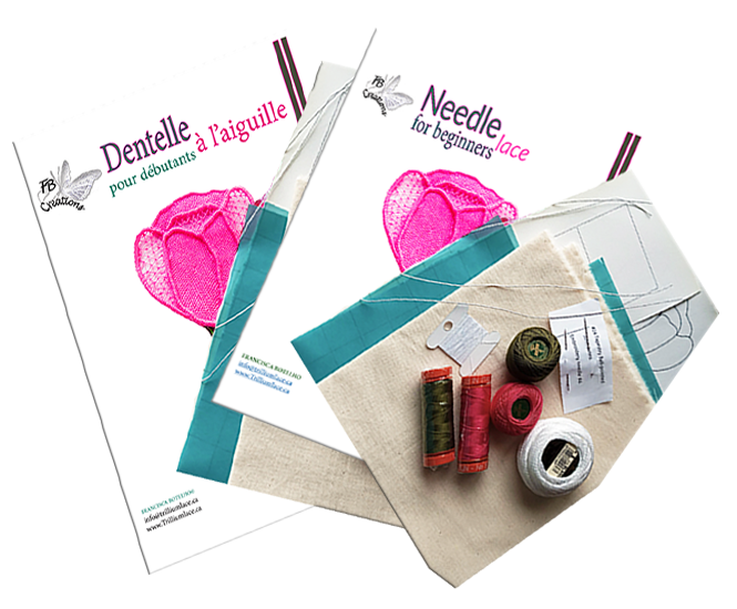 Needle lace course for beginners