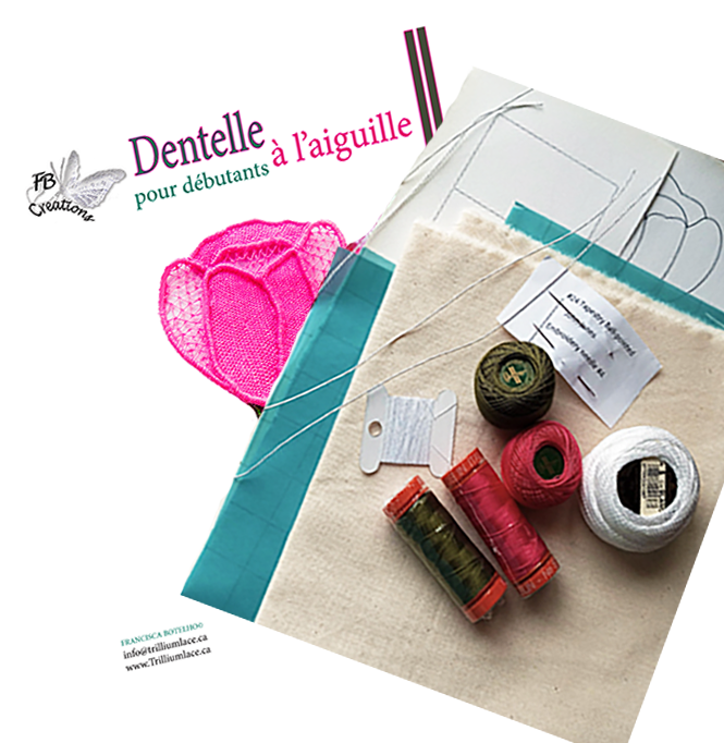 Needle lace course for beginners