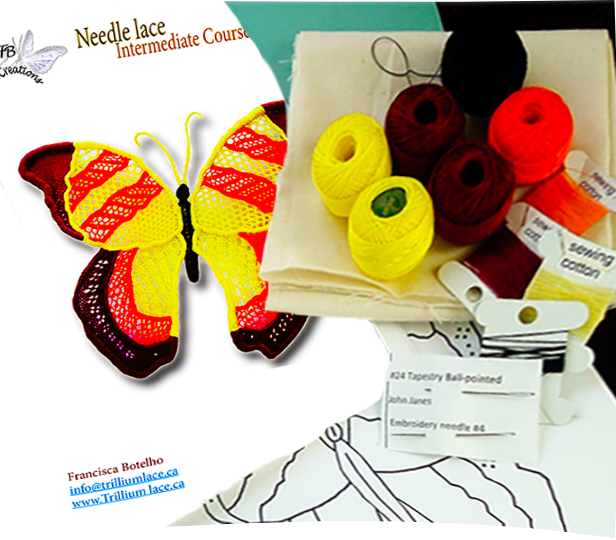 Needle lace Intermediate Course