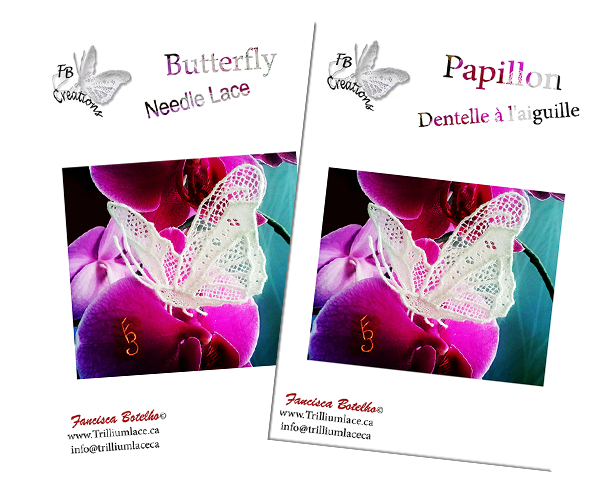 Dentelle à l’aiguille -Petit papillon