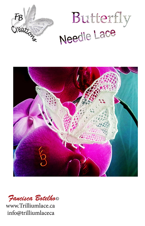 Dentelle à l’aiguille -Petit papillon