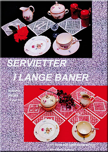 Servietter I Lange Baner 